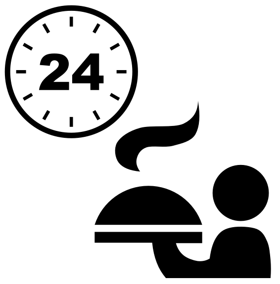 24/7 Room Service
